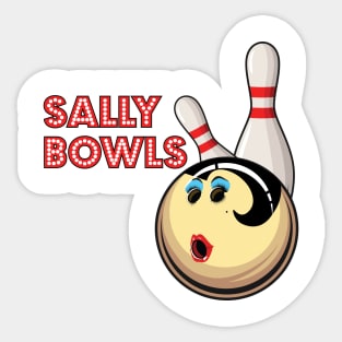 Sally Bowls Sticker